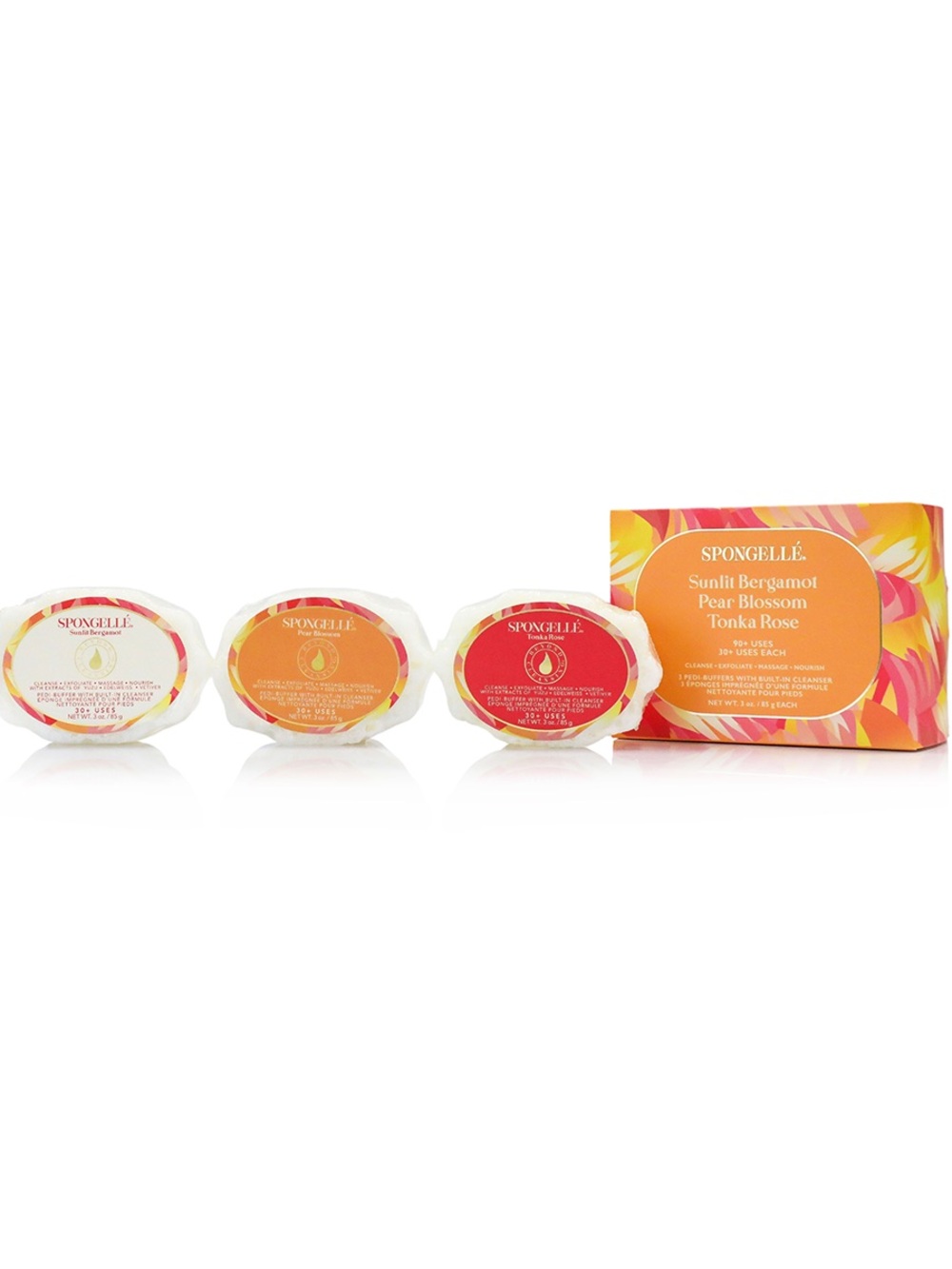 Spongelle Pedi Buffer Trio Set